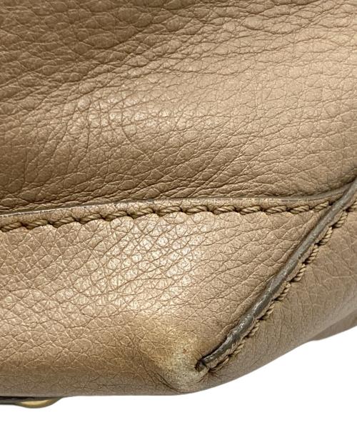 TOD'S（トッズ）TOD'S (トッズ) ハンドバッグ ブラウンの古着・服飾アイテム