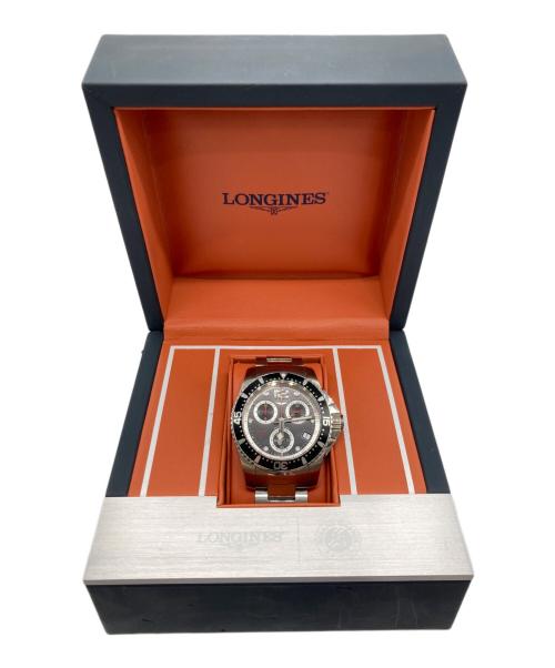LONGINES（ロンジン）LONGINES (ロンジン) クロノグラフ ブラックの古着・服飾アイテム