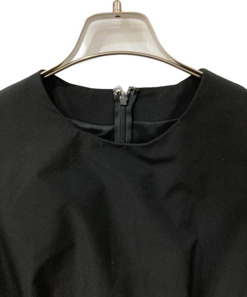 nairo（ナイロ）nairo (ナイロ) クルーネックヘップバーンワンピース ブラック サイズ:Mサイズの古着・服飾アイテム