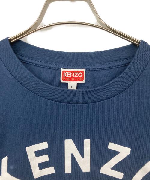 KENZO（ケンゾー）KENZO (ケンゾー) ロゴカットソー ネイビー サイズ:Lサイズの古着・服飾アイテム