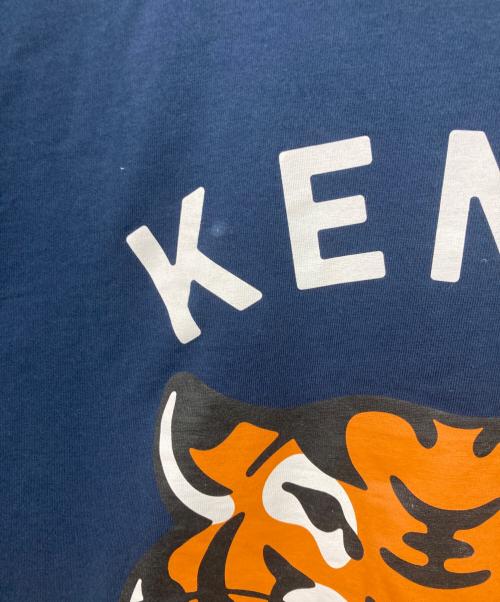 KENZO（ケンゾー）KENZO (ケンゾー) ロゴカットソー ネイビー サイズ:Lサイズの古着・服飾アイテム