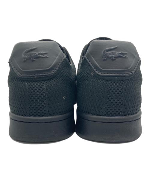 LACOSTE（ラコステ）LACOSTE (ラコステ) メッシュスニーカー ブラック サイズ:26.5cmの古着・服飾アイテム