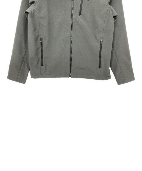 POLO RALPH LAUREN（ポロ・ラルフローレン）POLO RALPH LAUREN (ポロ・ラルフローレン) ソフトシェルウインドブレーカー グレー×ブラック サイズ:Mサイズの古着・服飾アイテム