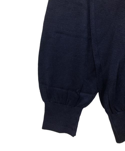 COMME des GARCONS HOMME PLUS（コムデギャルソンオムプリュス）COMME des GARCONS HOMME PLUS (コムデギャルソンオムプリュス) 長袖ニットポロシャツ ネイビー サイズ:-の古着・服飾アイテム