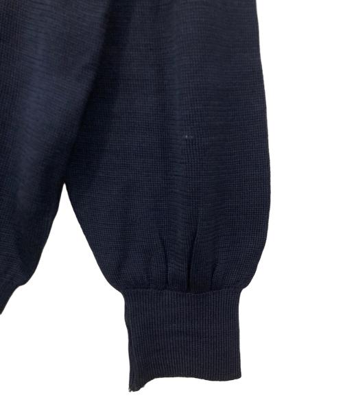 COMME des GARCONS HOMME PLUS（コムデギャルソンオムプリュス）COMME des GARCONS HOMME PLUS (コムデギャルソンオムプリュス) 長袖ニットポロシャツ ネイビー サイズ:-の古着・服飾アイテム