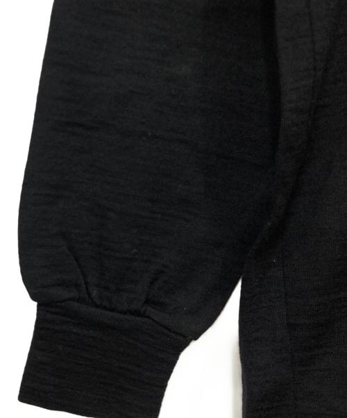 COMME des GARCONS HOMME（コムデギャルソン オム）COMME des GARCONS HOMME (コムデギャルソン オム) モックネックニット ブラック サイズ:-の古着・服飾アイテム