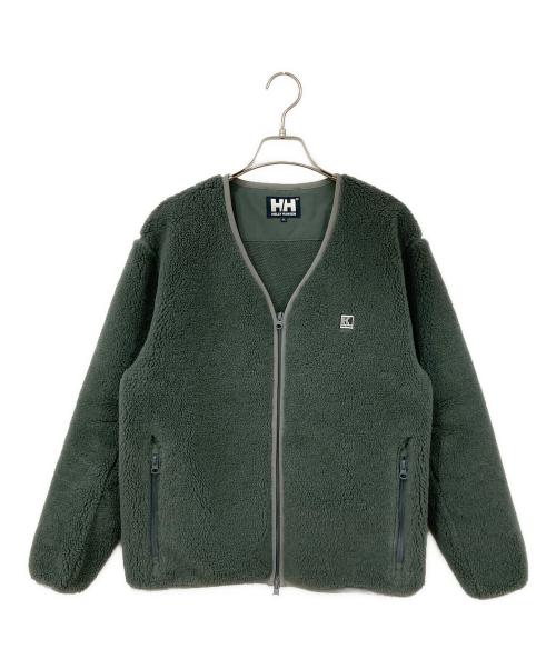 HELLY HANSEN（ヘリーハンセン）HELLY HANSEN (ヘリーハンセン) パイピングボアジャケット グリーン サイズ:WLの古着・服飾アイテム