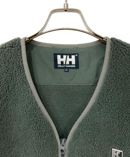 HELLY HANSEN（ヘリーハンセン）HELLY HANSEN (ヘリーハンセン) パイピングボアジャケット グリーン サイズ:WLの古着・服飾アイテム