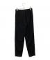 MAISON SPECIAL (メゾンスペシャル) イージーパンツ ブラック サイズ:38 未使用品：6000円