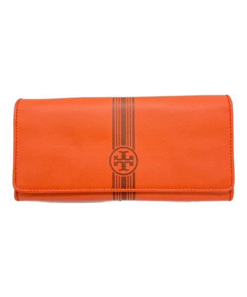 TORY BURCH（トリーバーチ）TORY BURCH (トリーバーチ) 長財布 オレンジの古着・服飾アイテム