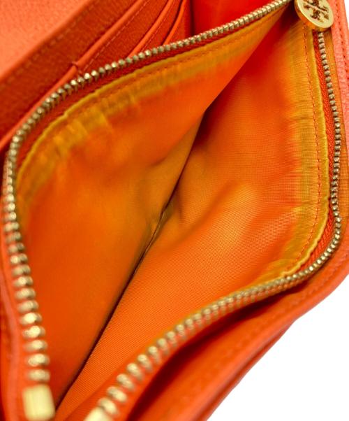 TORY BURCH（トリーバーチ）TORY BURCH (トリーバーチ) 長財布 オレンジの古着・服飾アイテム