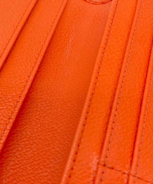 TORY BURCH（トリーバーチ）TORY BURCH (トリーバーチ) 長財布 オレンジの古着・服飾アイテム