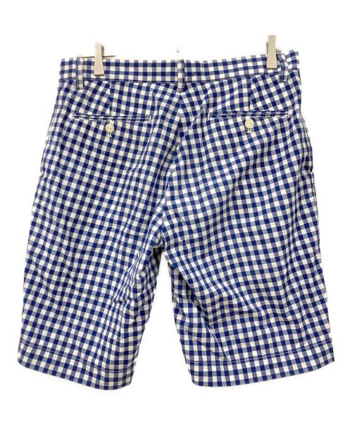 POLO RALPH LAUREN（ポロ・ラルフローレン）POLO RALPH LAUREN (ポロ・ラルフローレン) ハーフパンツ ブルー×ホワイト サイズ:SIZE 81㎝(W32)の古着・服飾アイテム