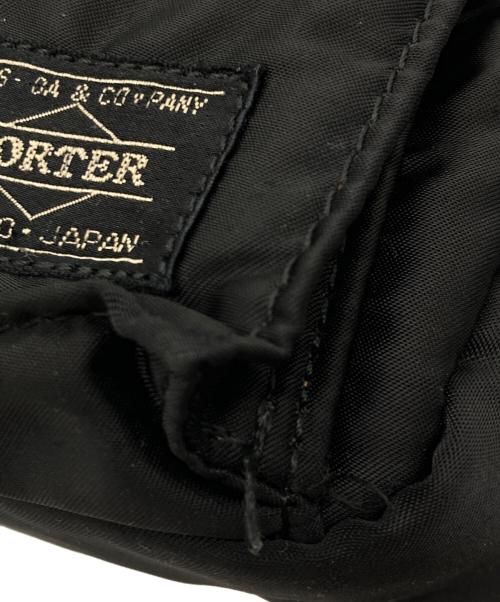 PORTER（ポーター）PORTER (ポーター) ウエストポーチ ブラックの古着・服飾アイテム