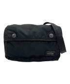 PORTERポーター）の古着「ショルダーポーチ」｜ブラック×オレンジ