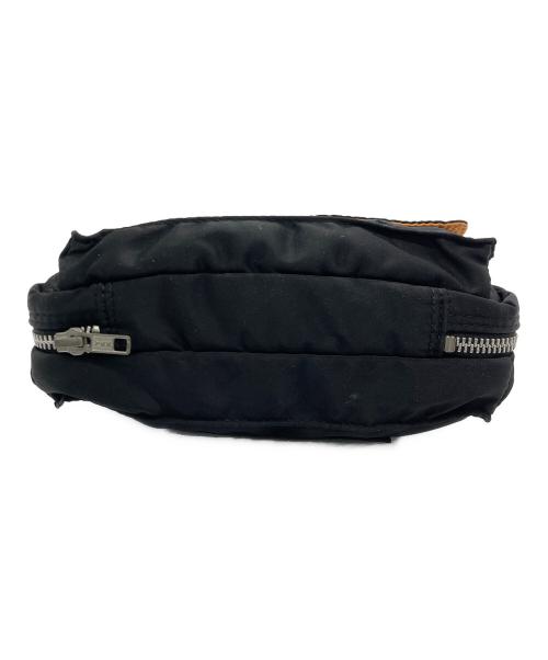 PORTER（ポーター）PORTER (ポーター) ショルダーポーチ ブラック×オレンジの古着・服飾アイテム