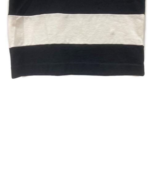 FRED PERRY（フレッドペリー）FRED PERRY (フレッドペリー) 半袖ワンピース ブラック×ホワイト サイズ:10の古着・服飾アイテム