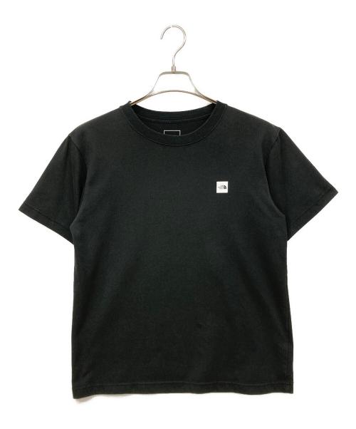THE NORTH FACE（ザ ノース フェイス）THE NORTH FACE (ザ ノース フェイス) 半袖カットソー ブラック×ホワイト サイズ:Mの古着・服飾アイテム