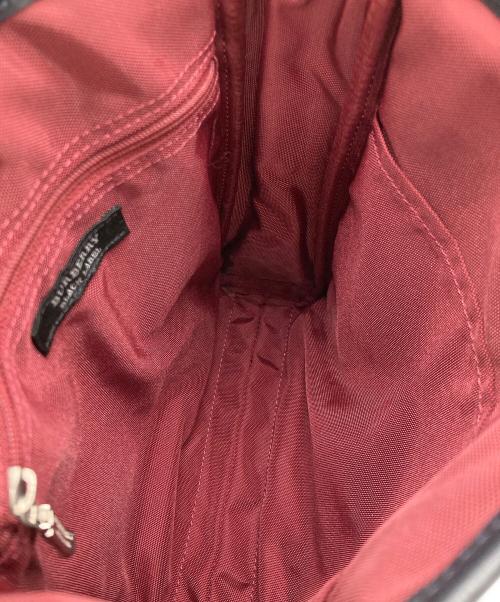 BURBERRY BLACK LABEL（バーバリーブラックレーベル）BURBERRY BLACK LABEL (バーバリーブラックレーベル) ショルダーバッグ ネイビー×ホワイトの古着・服飾アイテム