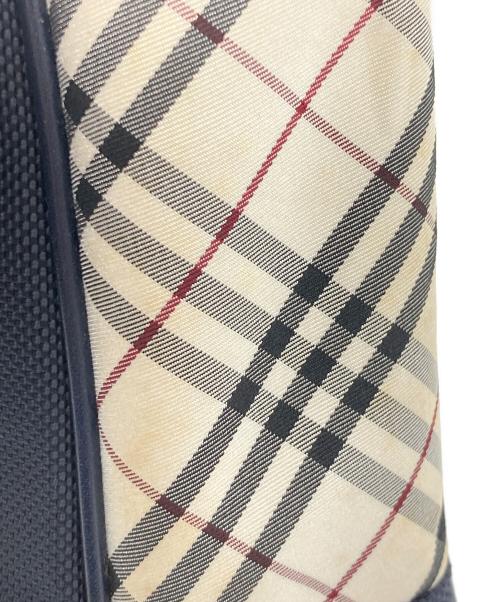 BURBERRY BLACK LABEL（バーバリーブラックレーベル）BURBERRY BLACK LABEL (バーバリーブラックレーベル) ショルダーバッグ ネイビー×ホワイトの古着・服飾アイテム