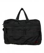 BRIEFINGブリーフィング）の古着「3WAYブリーフケース」｜ブラック×レッド