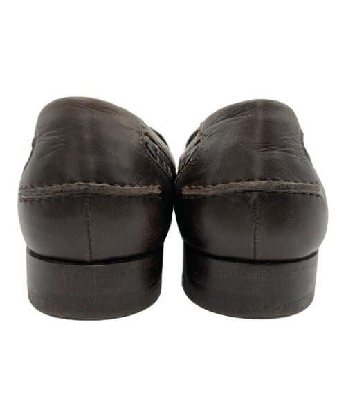 BOTTEGA VENETA（ボッテガベネタ）BOTTEGA VENETA (ボッテガベネタ) スリッポン ダークブラウン サイズ:361/2の古着・服飾アイテム