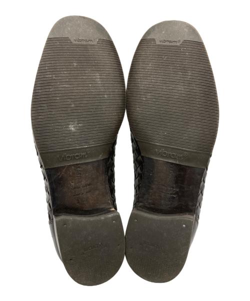 BOTTEGA VENETA（ボッテガベネタ）BOTTEGA VENETA (ボッテガベネタ) スリッポン ダークブラウン サイズ:361/2の古着・服飾アイテム