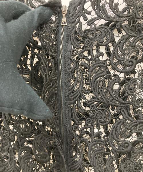 PRADA（プラダ）PRADA (プラダ) レースワンピース ブラック サイズ:SIZE 38の古着・服飾アイテム