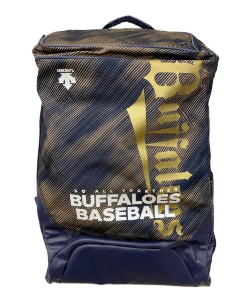 DESCENTE（デサント）DESCENTE (デサント) オリックス・バファローズ (オリックス・バファローズ) バックパック ネイビー×ゴールド 未使用品の古着・服飾アイテム