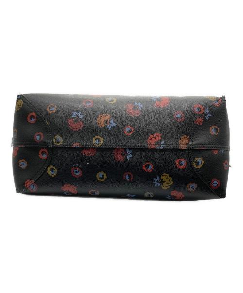 COACH（コーチ）COACH (コーチ) リバーシブルトートバッグ ブラック/マルチカラーの古着・服飾アイテム