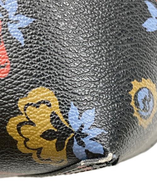 COACH（コーチ）COACH (コーチ) リバーシブルトートバッグ ブラック/マルチカラーの古着・服飾アイテム