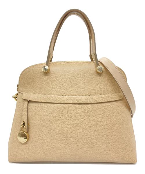 FURLA（フルラ）FURLA (フルラ) 2WAYバッグ アイボリーの古着・服飾アイテム