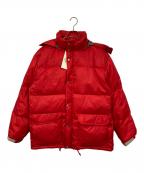 CAMPカンプ）の古着「ダウンジャケット」｜レッド