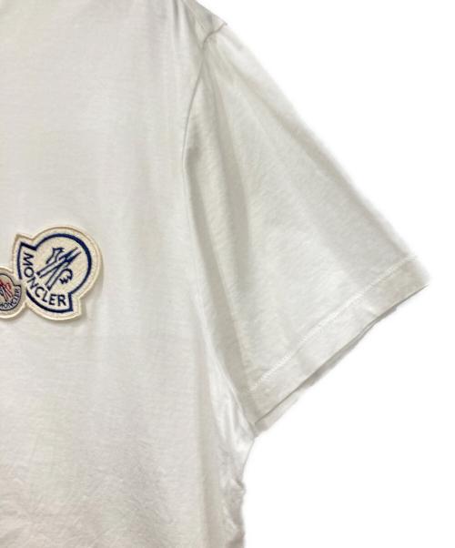 MONCLER（モンクレール）MONCLER (モンクレール) MAGILA T-SHIRT ホワイト サイズ:XXLサイズの古着・服飾アイテム