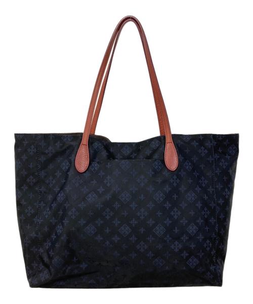 russet（ラシット）russet (ラシット) トートバッグ ネイビー×ピンクの古着・服飾アイテム