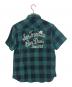 BEN DAVIS (ベンデイビス) 半袖シャツ ブラック×グリーン サイズ:Lサイズ：5000円