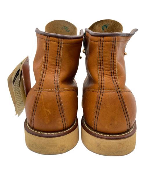 RED WING（レッドウィング）RED WING (レッドウィング) レザーブーツ ブラウン×ベージュ サイズ:28cmの古着・服飾アイテム