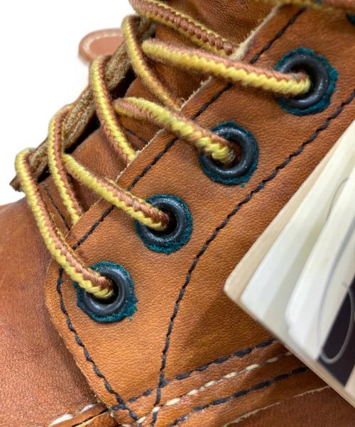 RED WING（レッドウィング）RED WING (レッドウィング) レザーブーツ ブラウン×ベージュ サイズ:28cmの古着・服飾アイテム