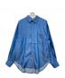 santaku（サンタク）の古着「デニムライクシャツ」｜ブルー