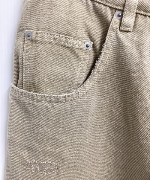 null（ヌル）null (ヌル) パンツ ベージュ サイズ:Lの古着・服飾アイテム