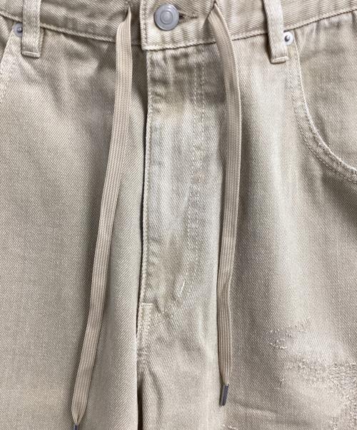 null（ヌル）null (ヌル) パンツ ベージュ サイズ:Lの古着・服飾アイテム