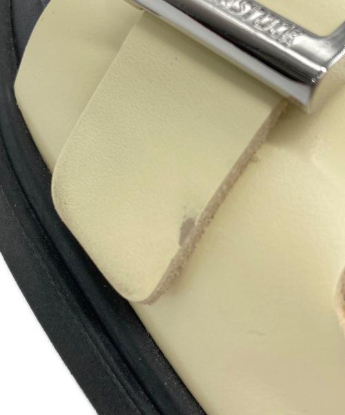 BIRKENSTOCK（ビルケンシュトック）BIRKENSTOCK (ビルケンシュトック) セントバース ホワイトブラック サイズ:24cmの古着・服飾アイテム