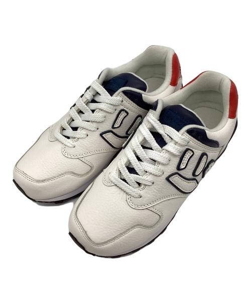 via SANGACIO（ヴィア・サンガチオ）via SANGACIO (ヴィア・サンガチオ) にゅ～ず『トリコロール』10周年記念モデル ホワイト/ネイビー×レッド サイズ:US5.5の古着・服飾アイテム