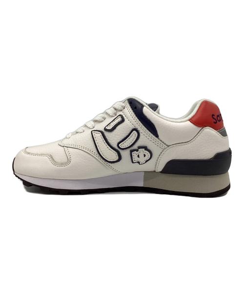 via SANGACIO（ヴィア・サンガチオ）via SANGACIO (ヴィア・サンガチオ) にゅ～ず『トリコロール』10周年記念モデル ホワイト/ネイビー×レッド サイズ:US5.5の古着・服飾アイテム