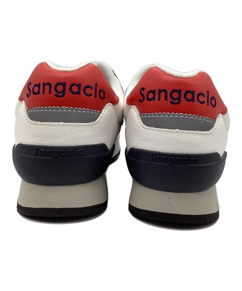 via SANGACIO（ヴィア・サンガチオ）via SANGACIO (ヴィア・サンガチオ) にゅ～ず『トリコロール』10周年記念モデル ホワイト/ネイビー×レッド サイズ:US5.5の古着・服飾アイテム