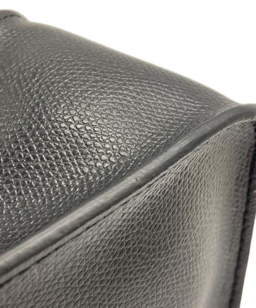 FURLA（フルラ）FURLA (フルラ) チェーンショルダーバッグ ブラック×ゴールドの古着・服飾アイテム