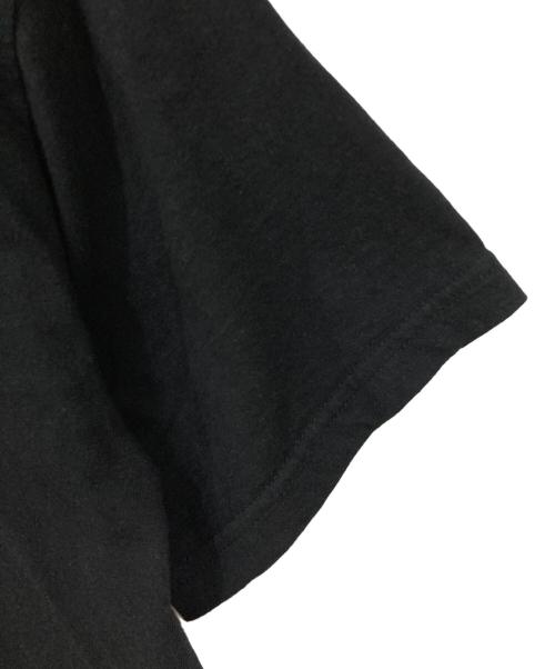 Hysteric Glamour（ヒステリックグラマー）Hysteric Glamour (ヒステリックグラマー) 半袖カットソー ブラック×ブルー サイズ:Sサイズの古着・服飾アイテム