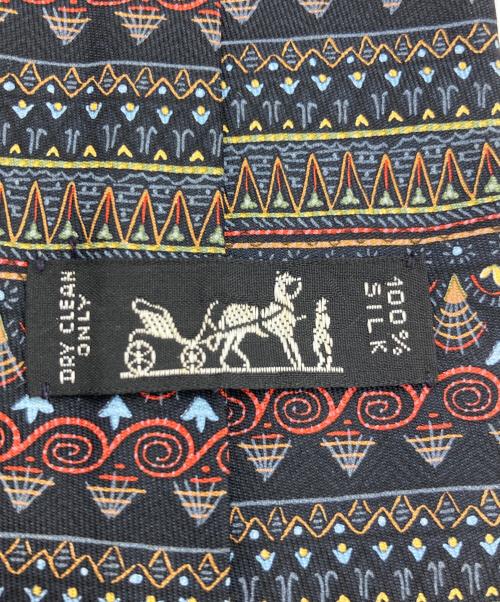 HERMES（エルメス）HERMES (エルメス) ネクタイ マルチカラー サイズ:-の古着・服飾アイテム