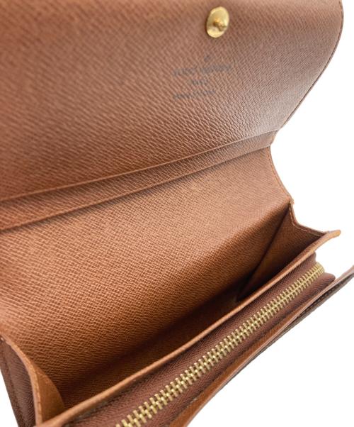 LOUIS VUITTON（ルイ ヴィトン）LOUIS VUITTON (ルイ ヴィトン) ポルトモネ・ビエ・トレゾール ブラウンの古着・服飾アイテム