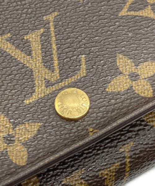 LOUIS VUITTON（ルイ ヴィトン）LOUIS VUITTON (ルイ ヴィトン) ポルトモネ・ビエ・トレゾール ブラウンの古着・服飾アイテム